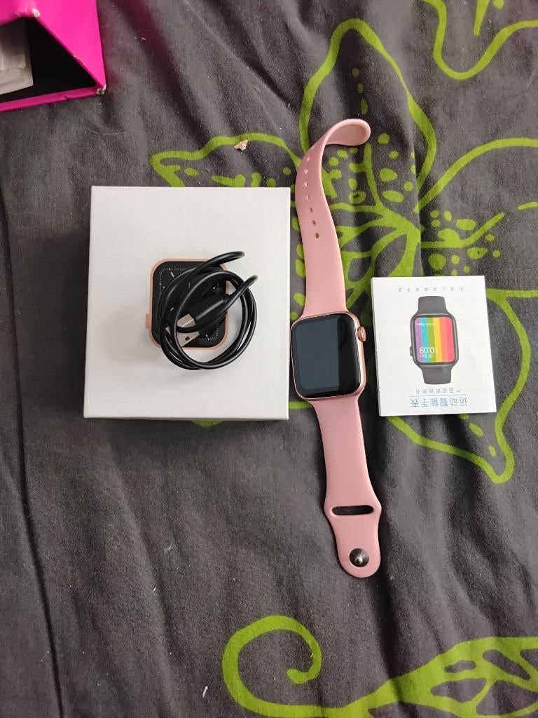 Smart watch 30 euro, Ophalen, Zo goed als nieuw, Roze