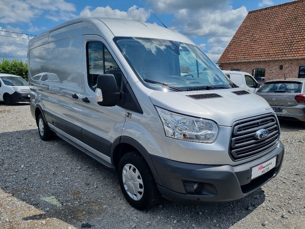 Ford Transit 2.0TDCI L3H2 NAVI AIRCO CRUISE PDC 13140 EX BTW, Auto's, Voorwielaandrijving, Dealer onderhouden, Stof, Used 1. Bestelwagens met ervaring.