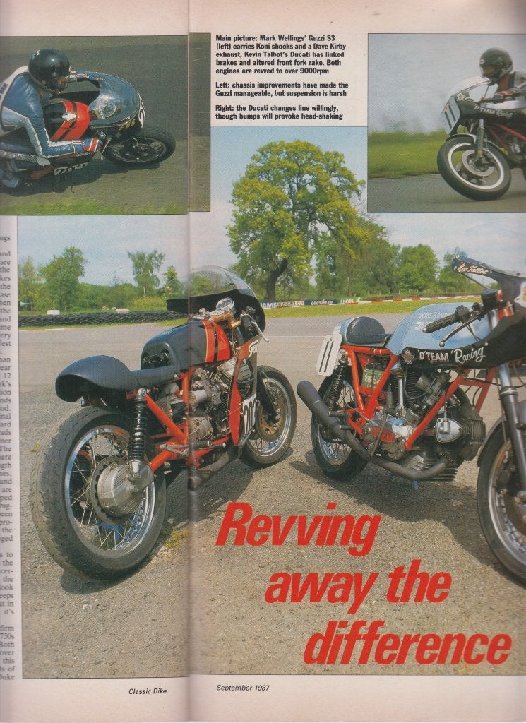 Motos Ducati 750 SS  & Moto Guzzi 750 S3 collection, Boeken, Verzenden, Gelezen