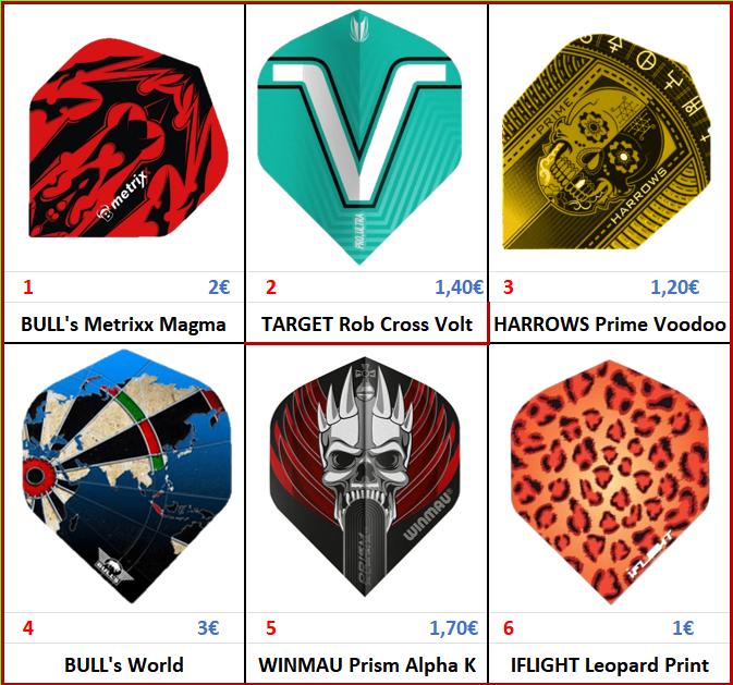 Dart Flights, nieuw (uit verzameling), 70 set van 3 flights, Sport en Fitness, Darts, Ophalen, Flights