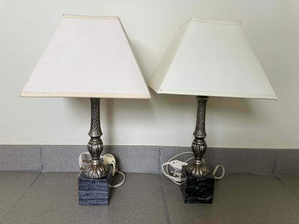 2 lampjes, Maison & Meubles, Lampes | Appliques, Utilisé, Autres matériaux, Enlèvement