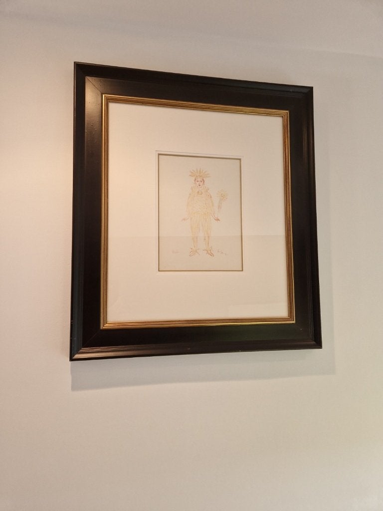 James Ensor " Helio 1911 ", Antiquités & Art, Encadré, Enlèvement, Abstrait, Lithographie