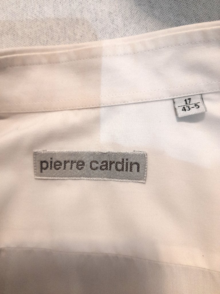 Chemise" Pierre Cardin " + gilet double boutonnage, Tour de cou 43/44 (XL), Enlèvement ou Envoi, Pierre Cardin, Comme neuf