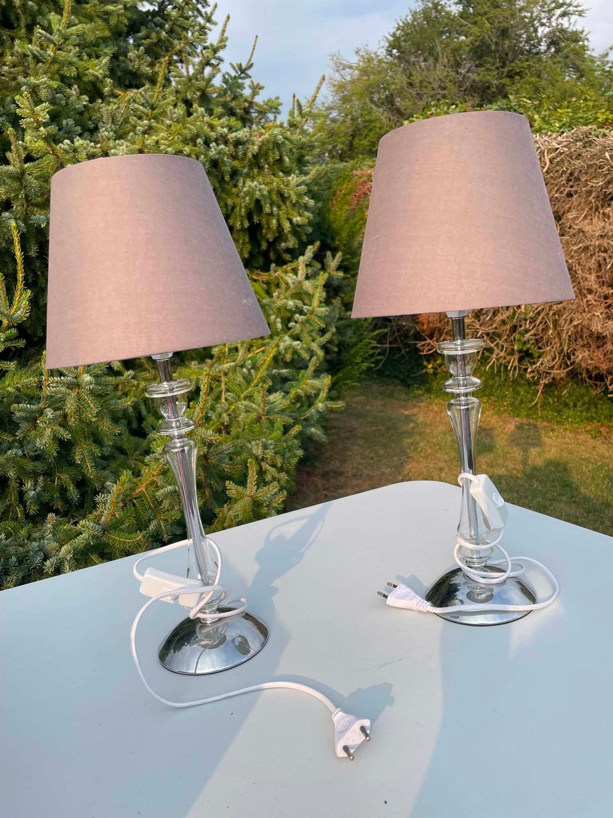 Lot de 2 lampes de décoration, Ophalen, Zo goed als nieuw