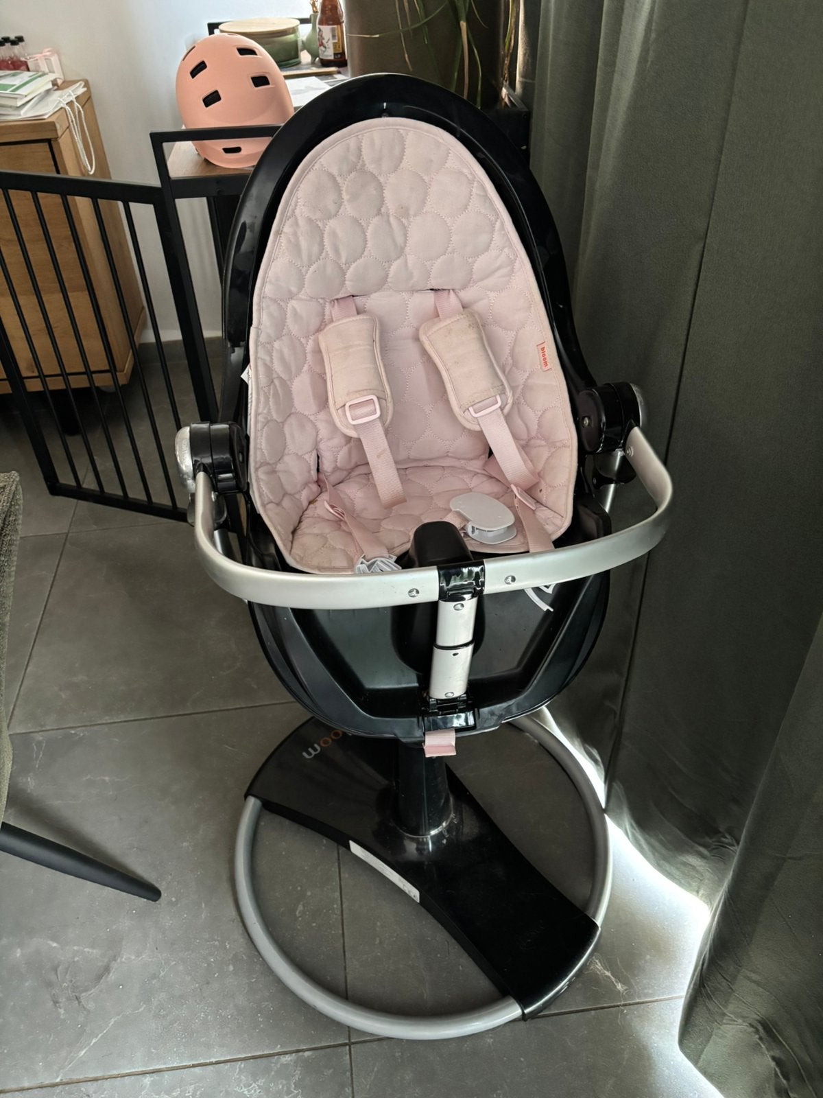 Bloom fresco eetstoel, Kinderen en Baby's, Kinderstoelen, Ophalen, Gebruikt, Meegroeistoel, Gordel(s)