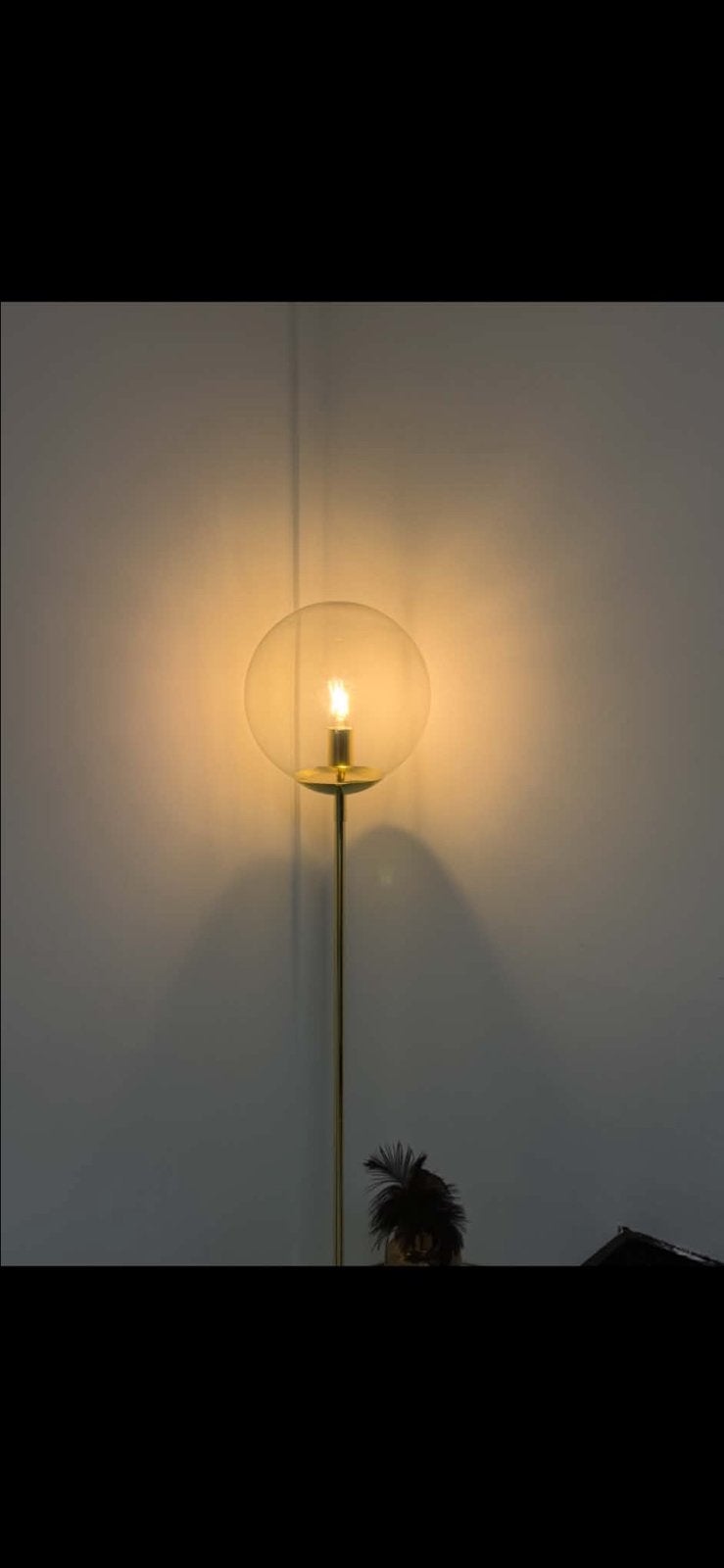 Lampe dorée, Enlèvement, Comme neuf