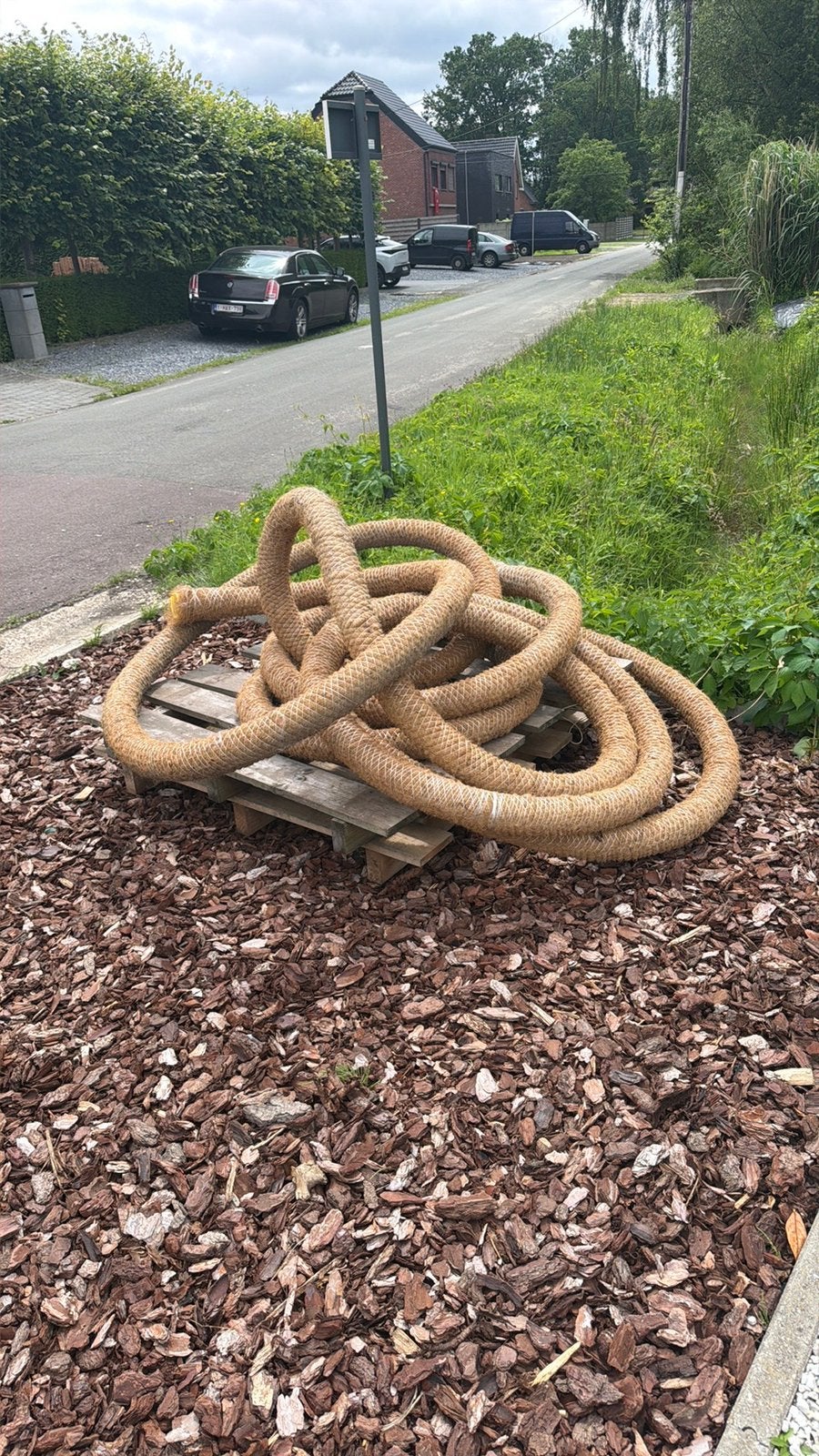 Drainagebuis, Ophalen, Nieuw