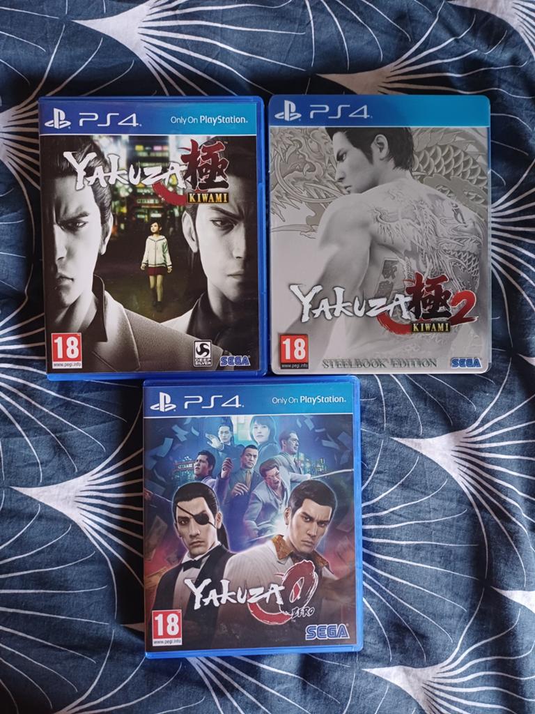 Compleet lot yakuza games voor ps4, Consoles de jeu & Jeux vidéo, Jeux | Sony PlayStation 4, Enlèvement