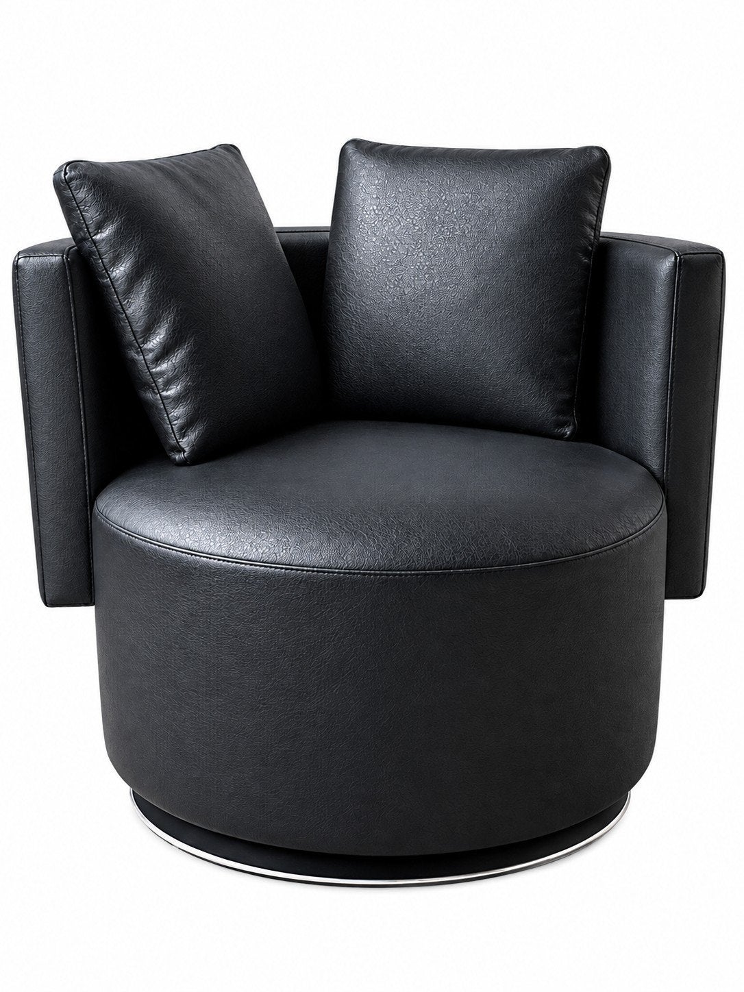 Salotti Draaizetel Te koop, Ophalen, Leer