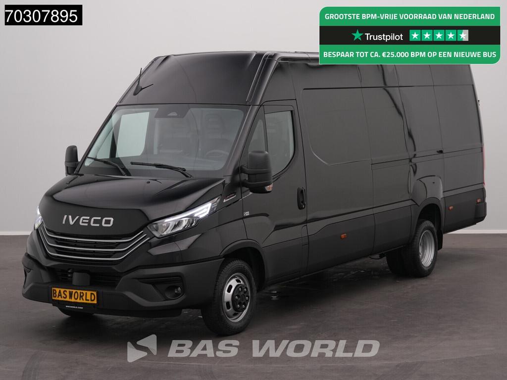 Iveco Daily 35C21 3.0L Automaat L3H2 210PK Dubbellucht ACC L, Auto's, Stof, Euro 6, 4 cilinders, Iveco
