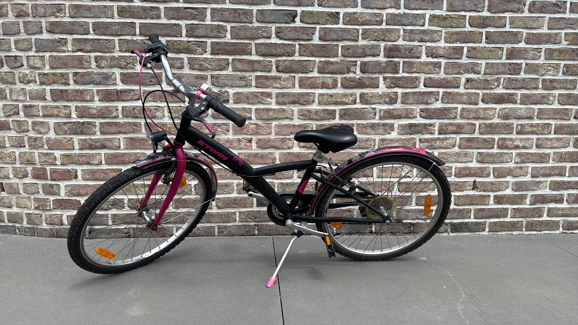 Velo fille btwin poply500 24 ‘’ 6 vitesses, Enlèvement, Utilisé, Frein sur jante, B’twin