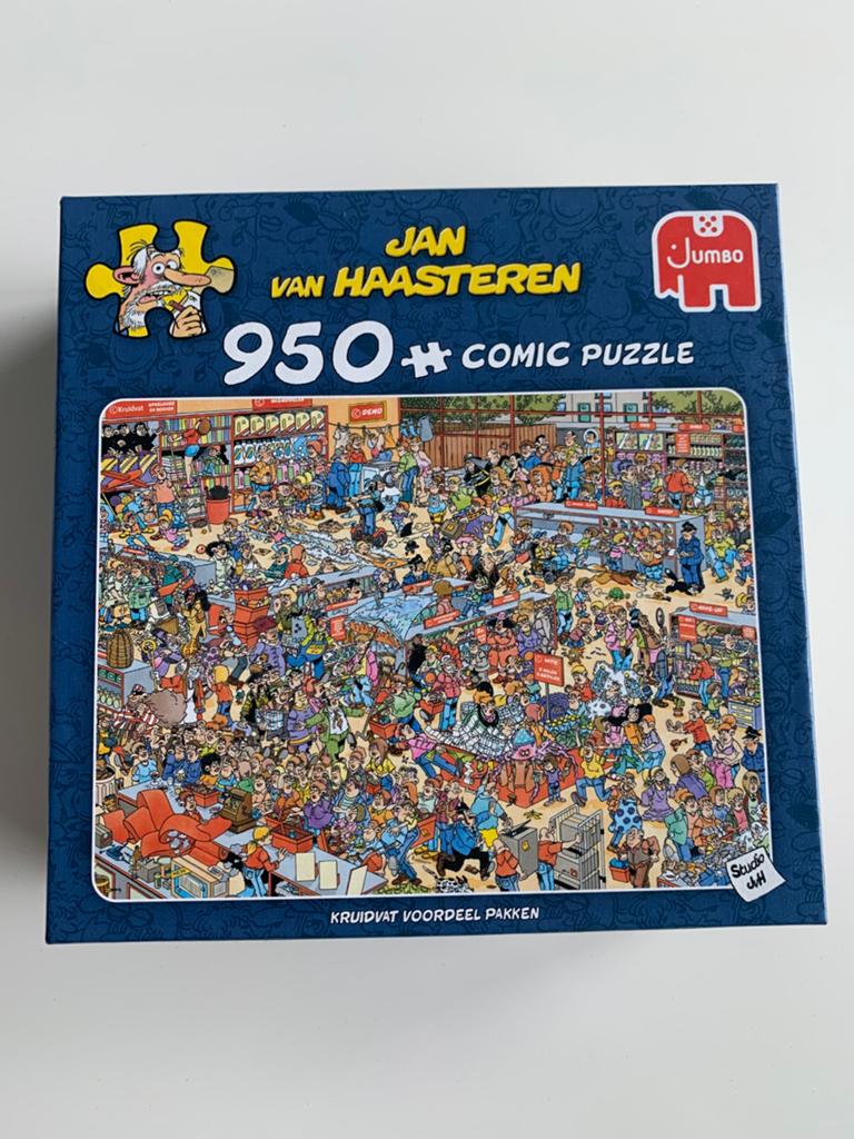 Puzzel Van Haasteren 950st, Ophalen, 500 t/m 1500 stukjes, Zo goed als nieuw, Legpuzzel