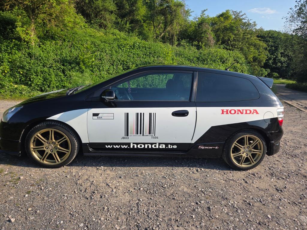 Honda civic VTEC BAR Sport, Autos, Honda, Achat, Boîte manuelle, Entretenue par le concessionnaire, Noir