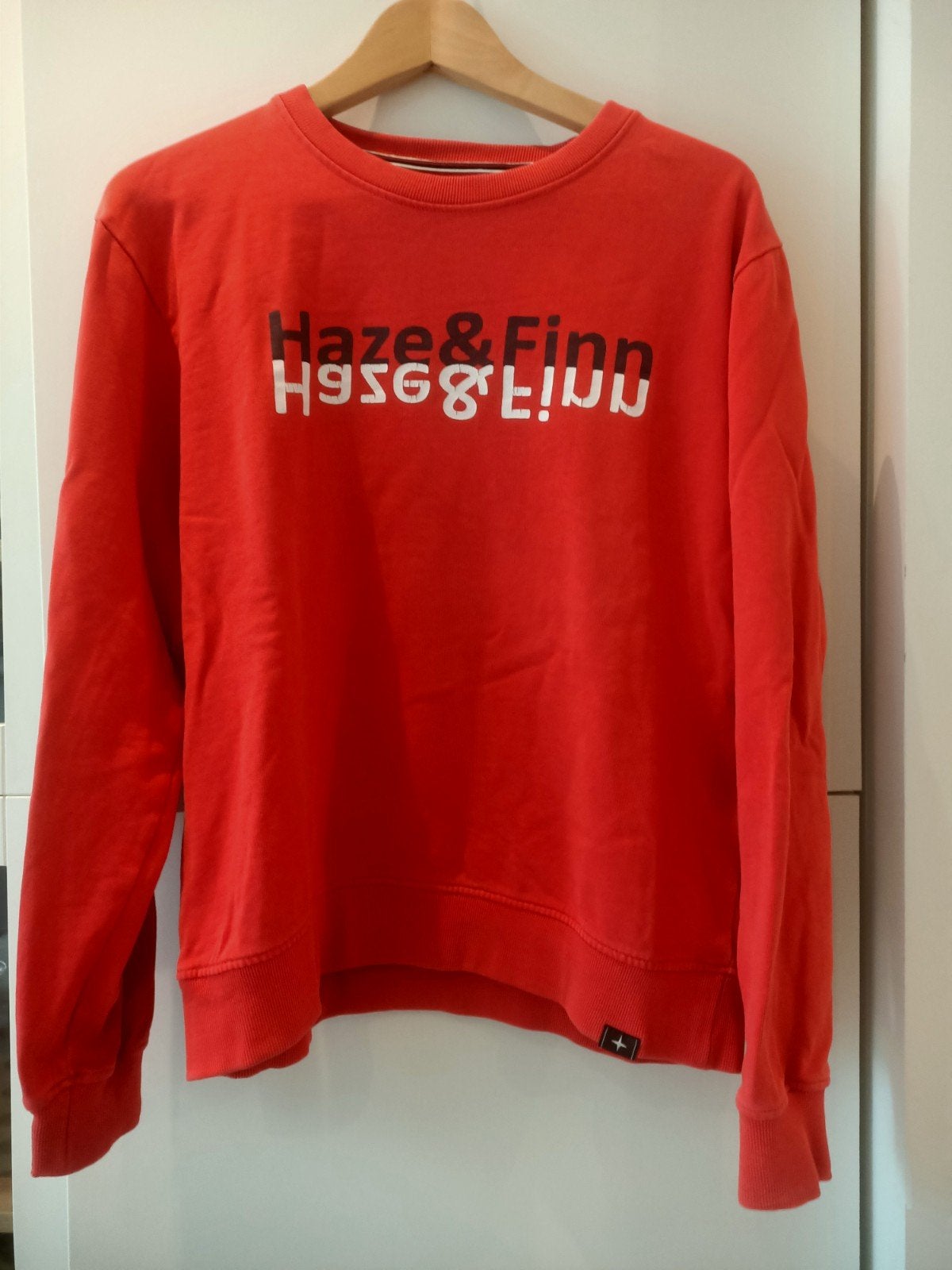 Sweat Haze&Fine - rouge brique - état neuf - 14 ans, Comme neuf