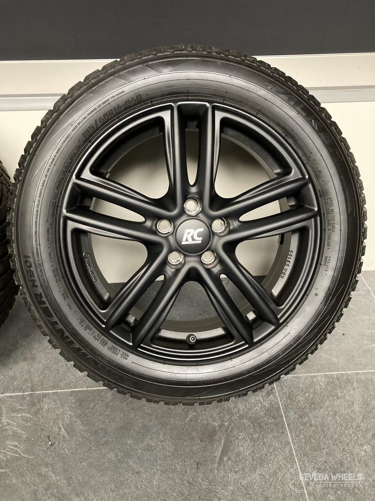 16” VW Polo 2G0 / Audi a1 GB velgen + winterbanden 5x100, Gebruikt, -, Banden en Velgen, -
