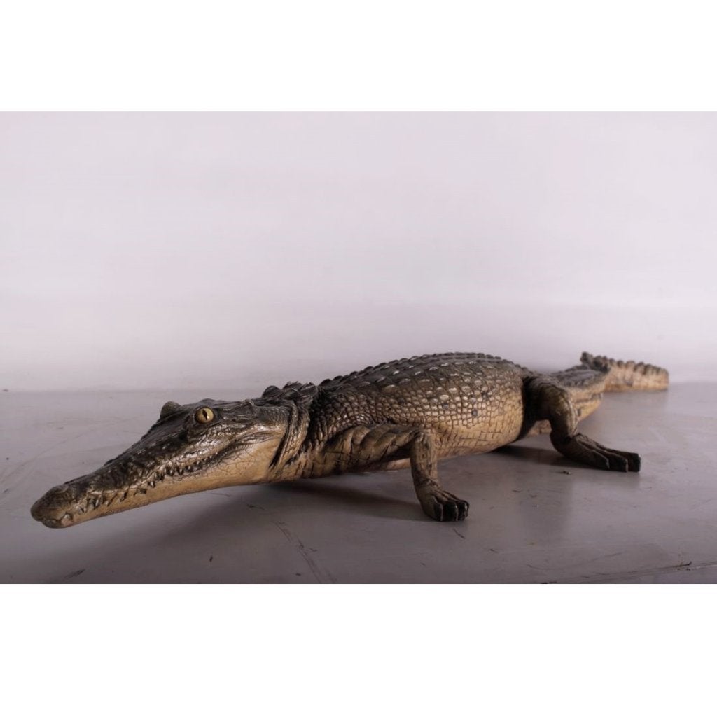 Crocodile Resting – Krokodil beeld Lengte 131 cm, Ophalen, Nieuw