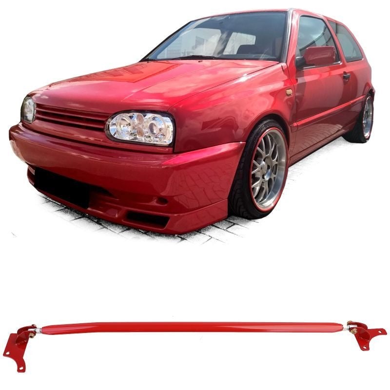 Aluminium Veerpootbrug voor VW Golf 4 en Bora 3-delig rood, Envoi
