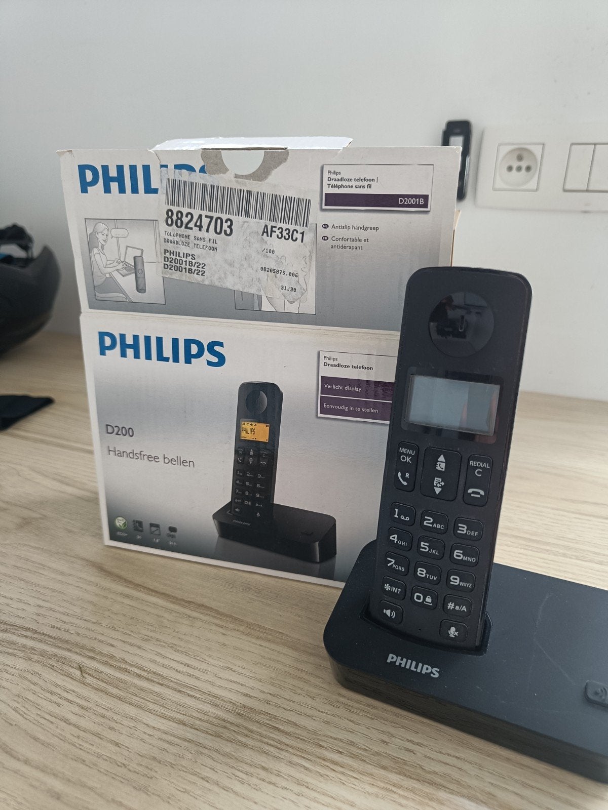 Philips d200, Ophalen, Gebruikt