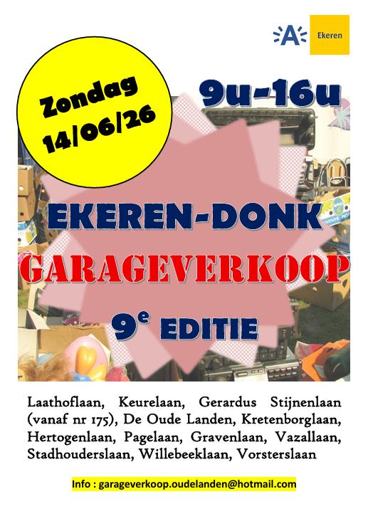 9e Garageverkoop, Diversen, Rommelmarktspullen, Gebruikt, Ophalen