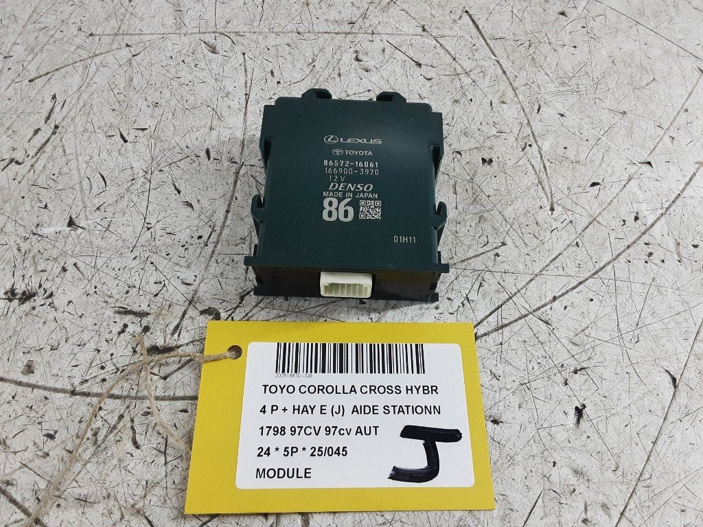 COMPUTER Toyota Corolla Cross (01-2020/-) (8657216061), Gebruikt, Kundenbetreuung@toyota.de, Toyota, Toyota-Allee 2
50858  Köln, DE