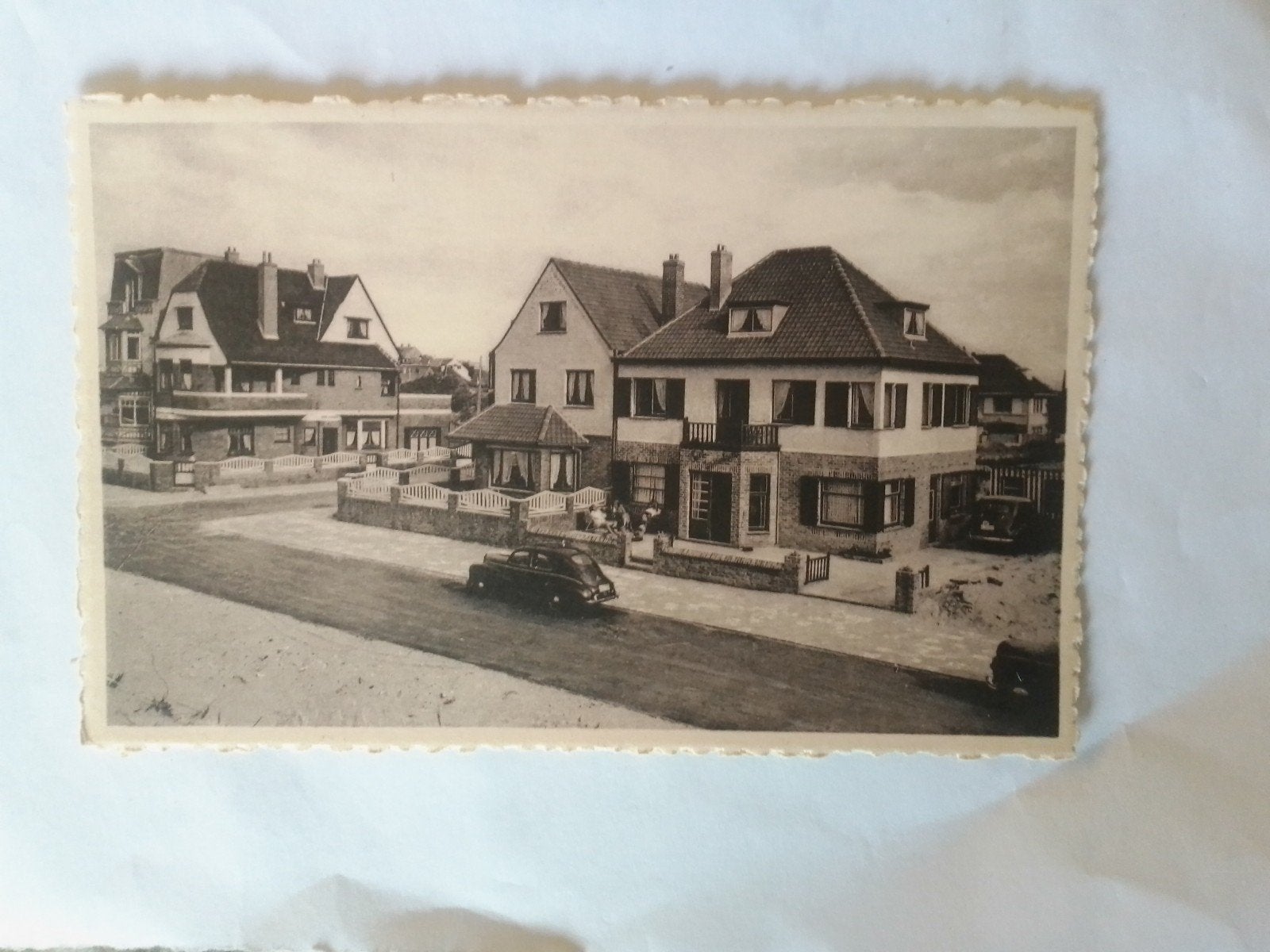 St Idesbald villas Reposoir et Vent Frivolant, Collections, Enlèvement ou Envoi, 1940 à 1960, Non affranchie, Flandre Occidentale