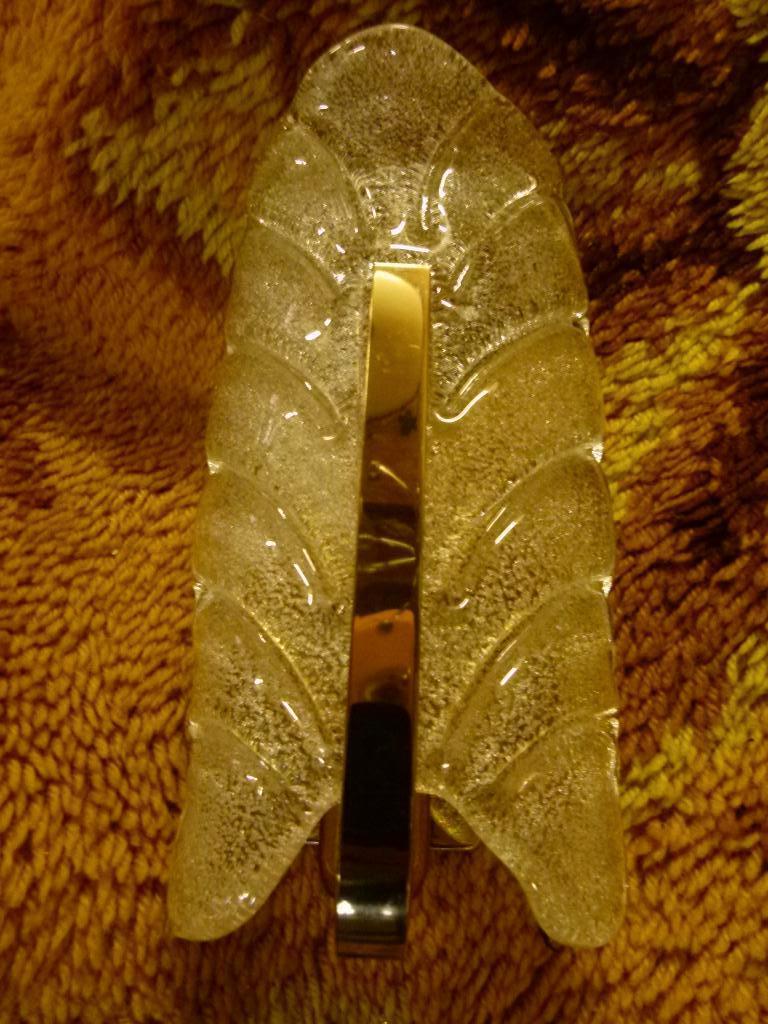 vintage wandlamp Carl Fagerlund voor Orrefors, Ophalen, Zo goed als nieuw, Glas