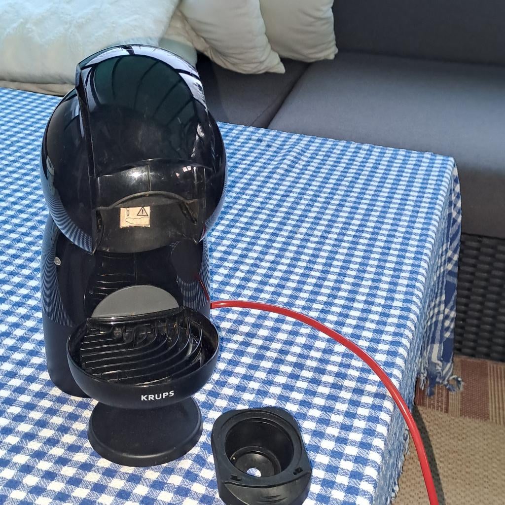 Krups Capsulemachine zwart, Elektronische apparatuur, Koffiezetapparaten, Ophalen, Gebruikt, Koffiepads en cups