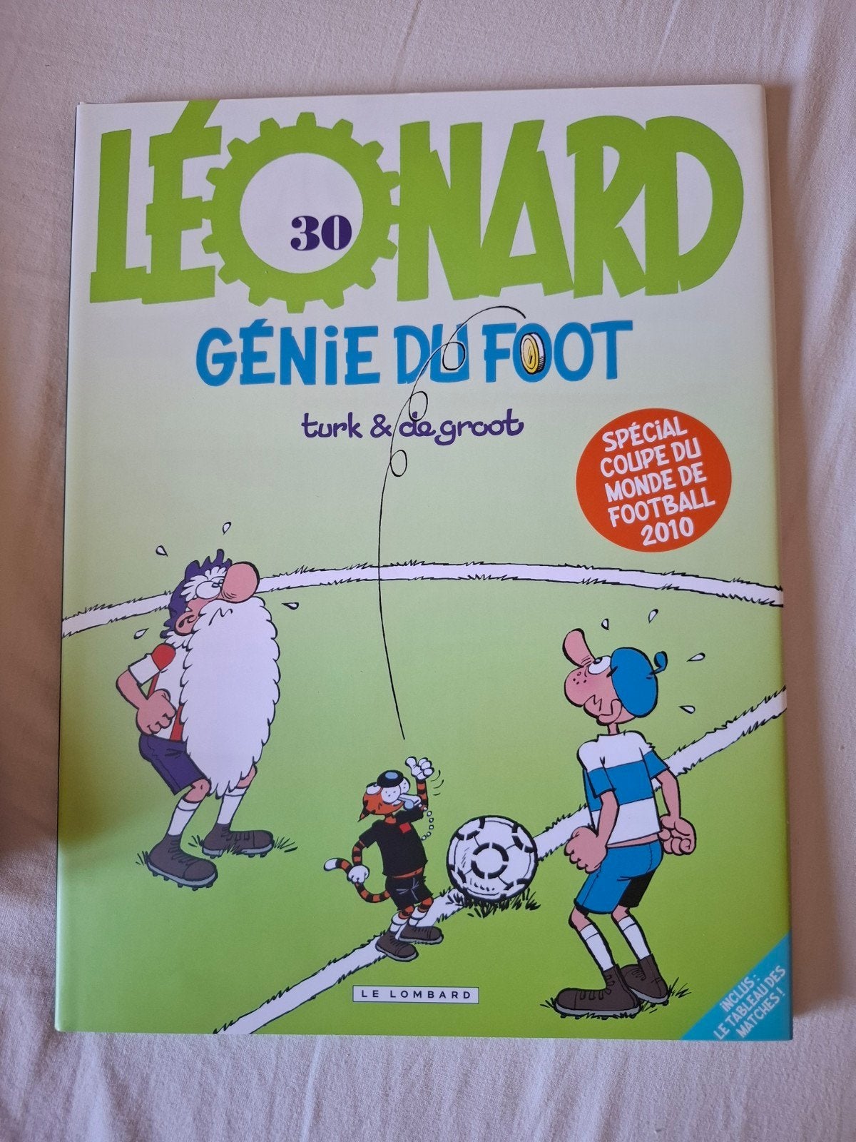 6 BDs Léonard en excellent état, Livres, Plusieurs BD, Comme neuf, Turk & De Groot.