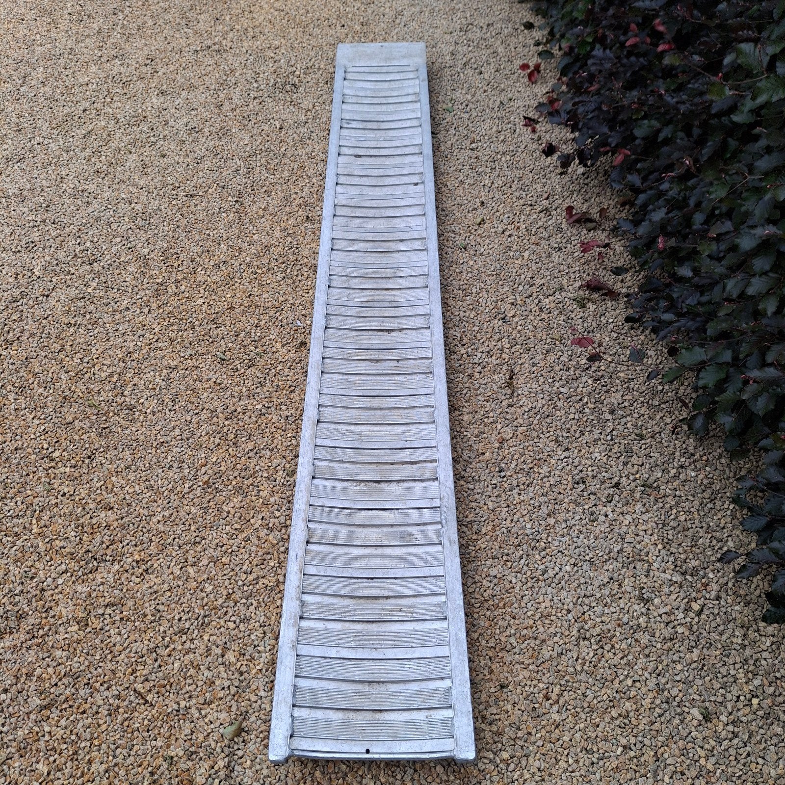 Oprijramp in aluminium, Enlèvement