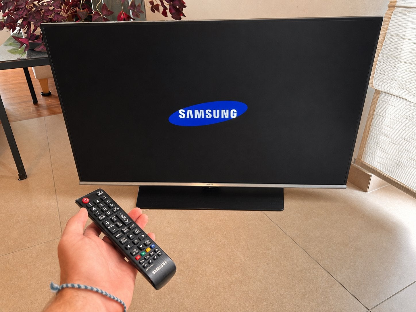 TV Samsung 40 pouces Full HD avec télécommande, Audio, Tv en Foto, Televisies, Ophalen, 50 Hz, 80 tot 100 cm, Samsung