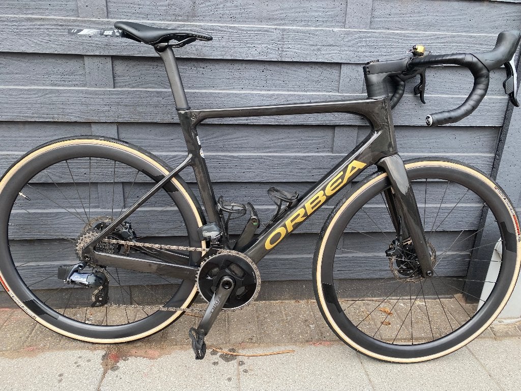 Racefiets, Carbon, Zo goed als nieuw, Schijfrem, 53 tot 57 cm