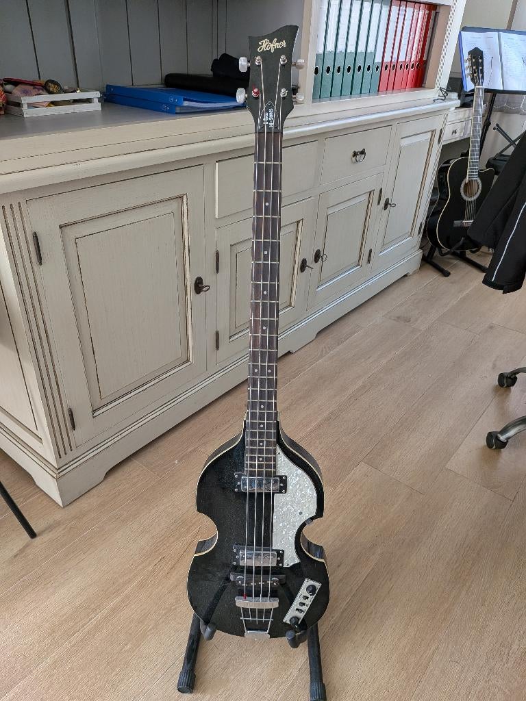 Elektrische basgitaar Höfner, Enlèvement, Comme neuf, Guitare basse