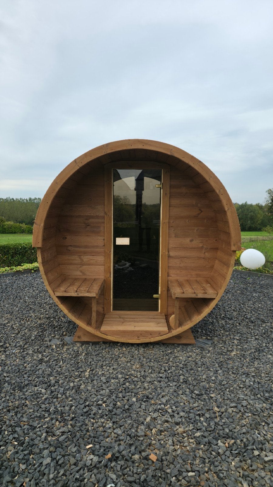 3M Barrel Sauna Gratis Levering en Plaatsing - 10% KORTING, Sport en Fitness, Sauna, Ophalen of Verzenden
