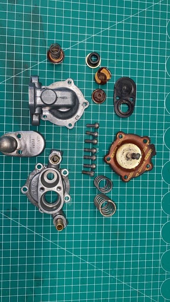 Originele FISPA Benzinepomp Alfa Romeo 105 / Nord, Ophalen of Verzenden