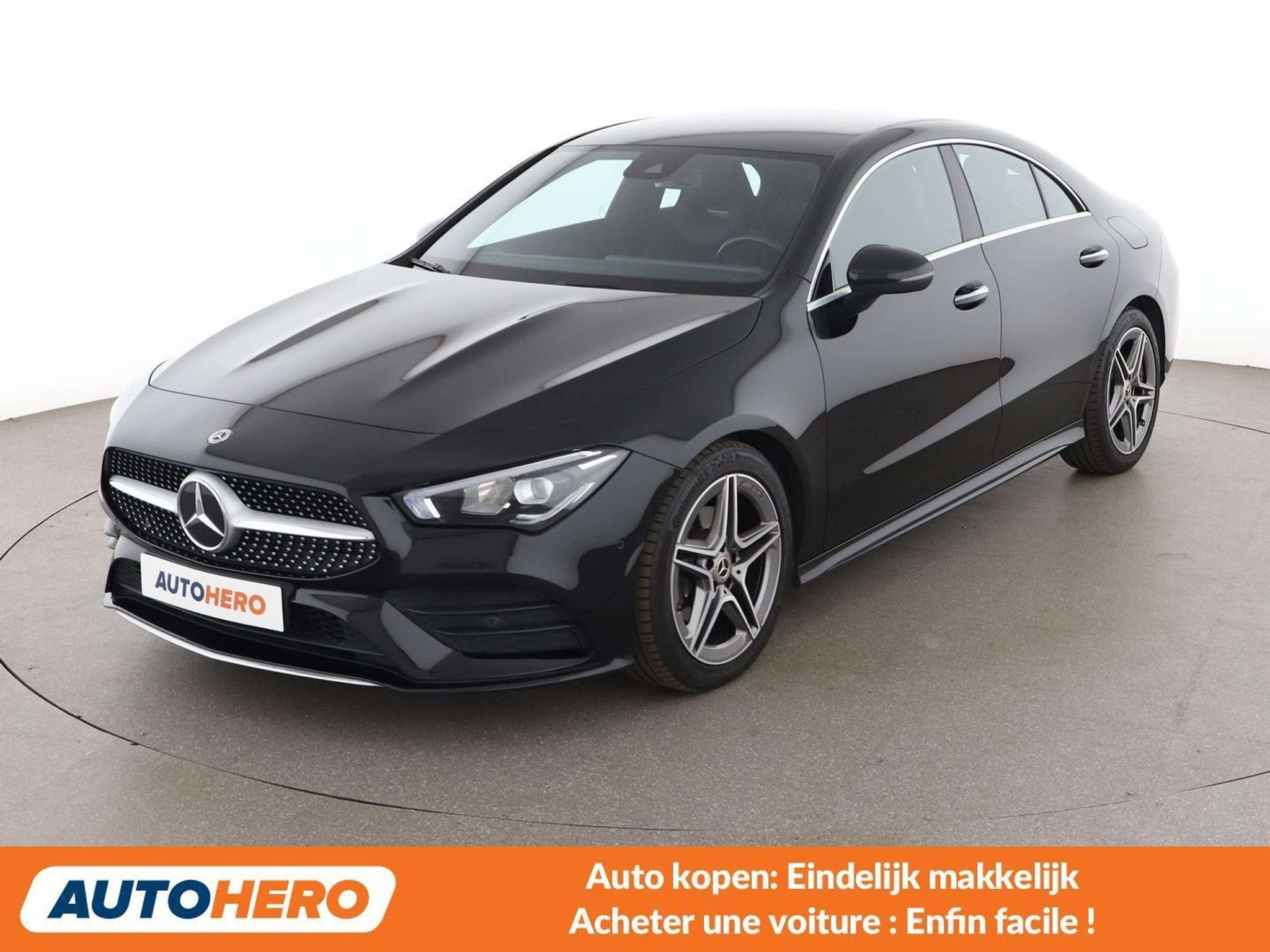 Mercedes-Benz CLA-Klasse 180 CLA 180 d AMG Line (bj 2022), Auto's, Gebruikt, 116 pk, Zwart, 85 kW