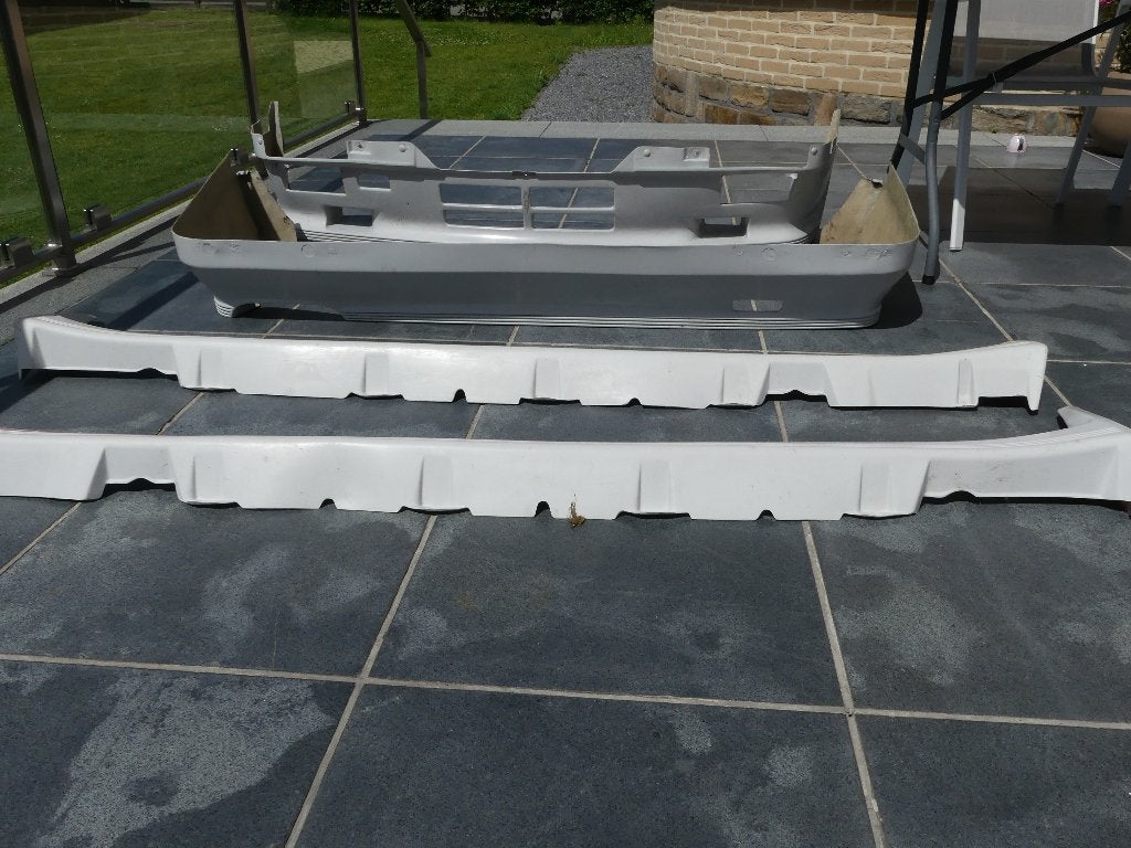 Kit carrosserie M Tech 1- BMW E30 Phase 1 - Plastiflex, Pare-chocs, Arrière, Enlèvement, Utilisé