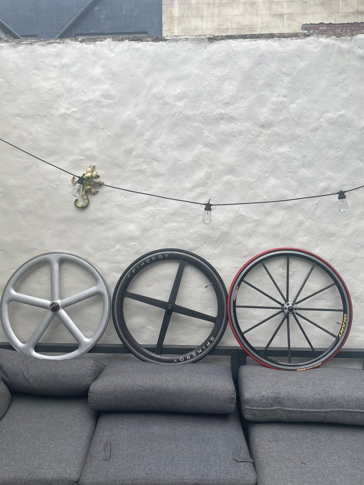 Unieke fiets wielen, Fietsen en Brommers, Ophalen of Verzenden, Zo goed als nieuw, Racefiets, Carbon