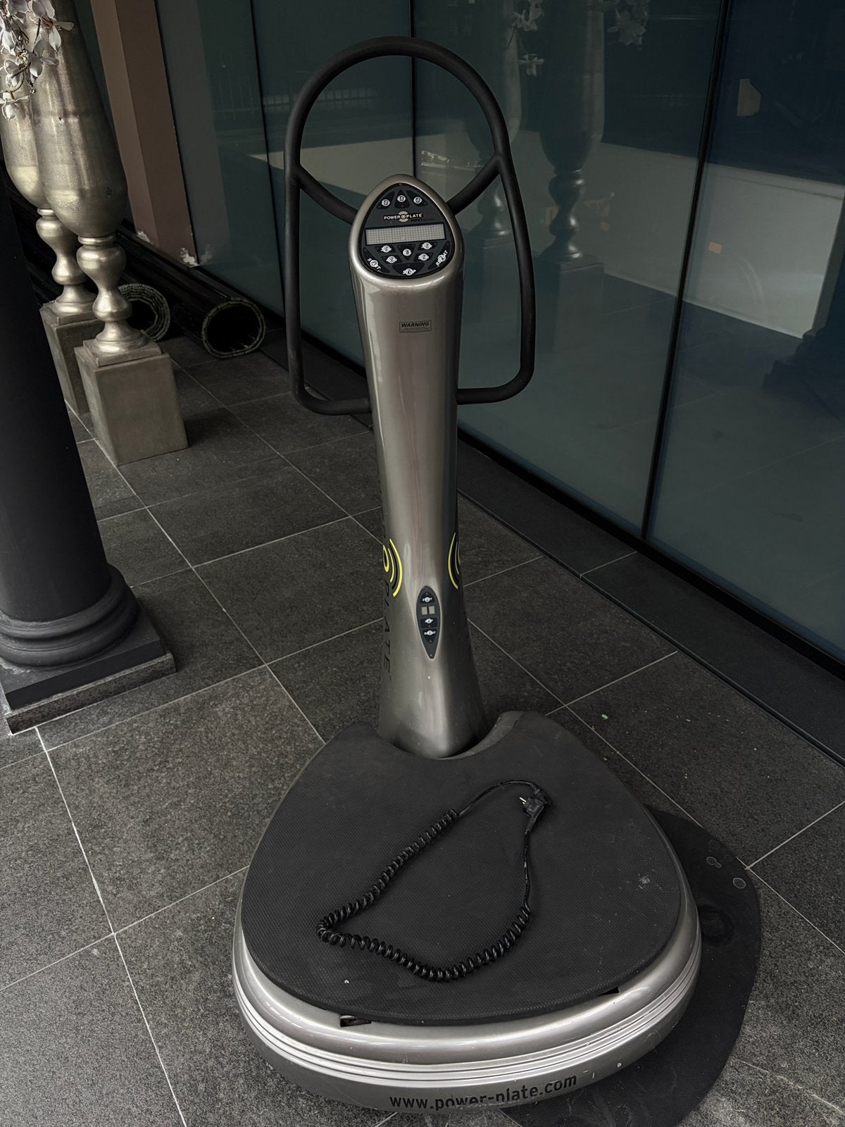 Power Plate Next Generation, Ophalen, Trilplaat