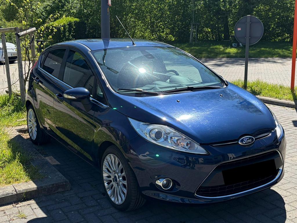 2012 Ford Fiesta Titanium |  roze formulier |, Auto's, Ford, Particulier, Fiësta, Bluetooth, Benzine, Euro 5, 5 deurs, Blauw, Ophalen
