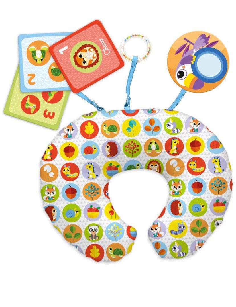 Chicco Coussin d’éveil multiposition, Enfants & Bébés, Enlèvement ou Envoi, Comme neuf, Hochet