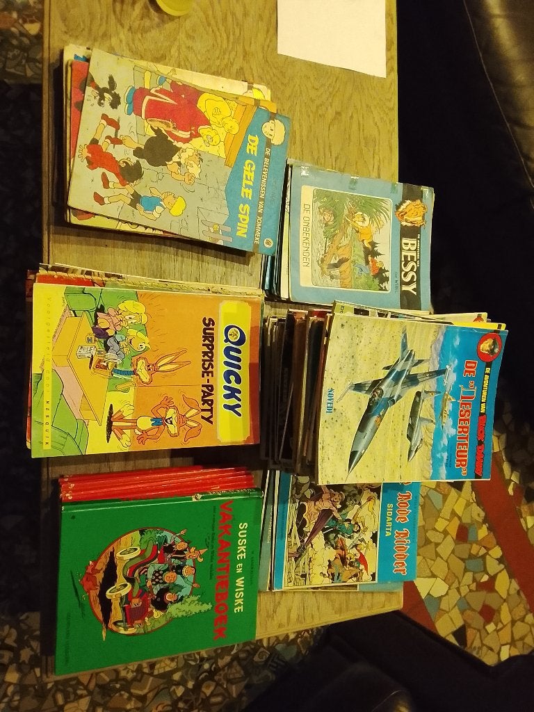 Lot strips 118 stuks, Meerdere stripboeken, Ophalen, Gelezen