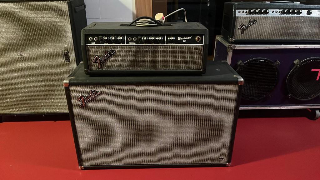 Lampenversterker Fender Bassman 70 Blackface, Muziek en Instrumenten, Ophalen, Gebruikt, 50 tot 100 watt