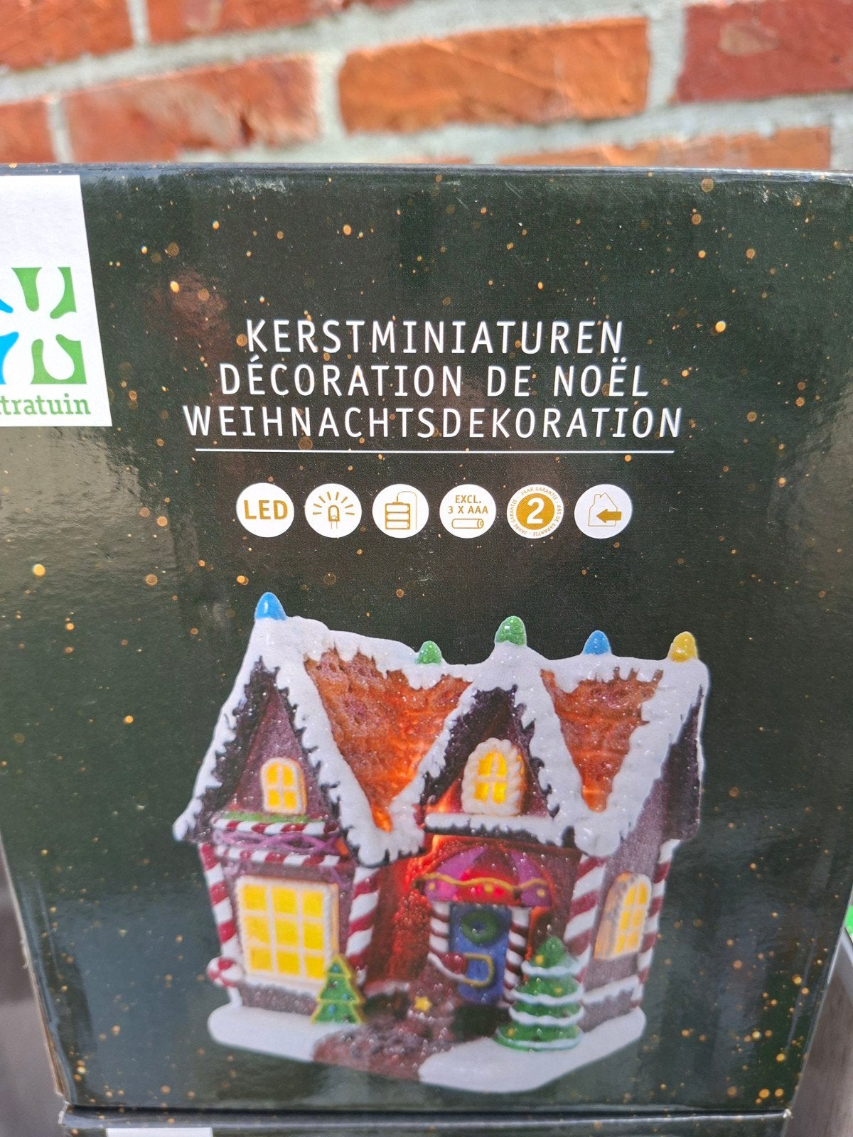 Kerstdorp gemberkoekenuisjes, Ophalen of Verzenden
