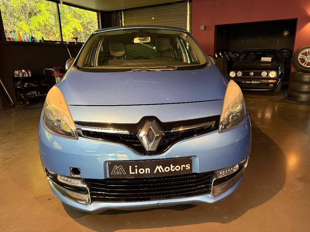 RENAULT SCENIC 1.5 DCI * AUTOMAAT * EXPORT, Auto's, Renault, Euro 5, Monovolume, Zwart, 4 cilinders