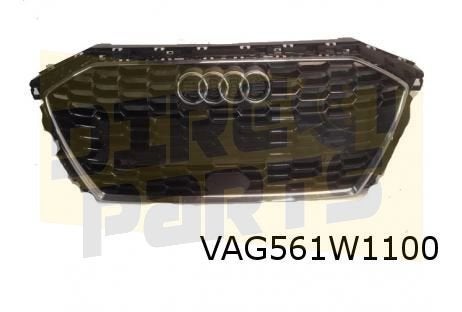 Audi A3 (4/20-) (8Y_) voorbumpergrille (chrome) Origineel! 8, -, -, Nieuw, Audi