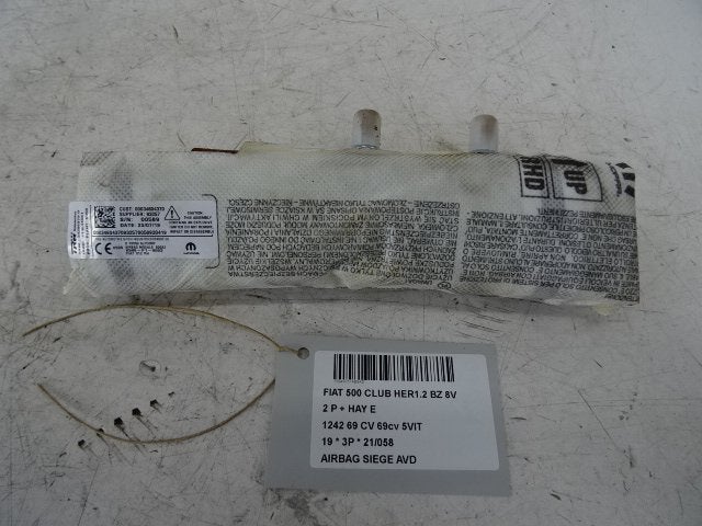 STOEL AIRBAG RECHTS VOOR Fiat 500 (312) (01-2007/12-2012), Auto-onderdelen, Gebruikt, Fiat
