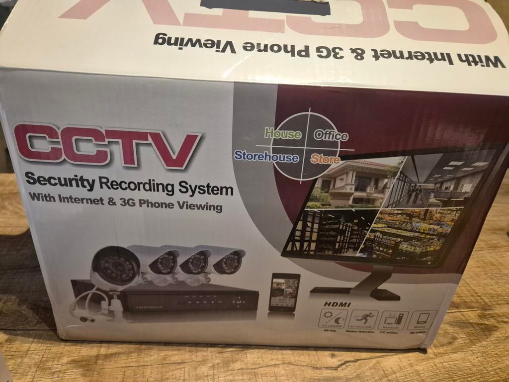 Camera's en decorder NIEUW!, Computers en Software, Overige Computers en Software, Ophalen of Verzenden, Nieuw