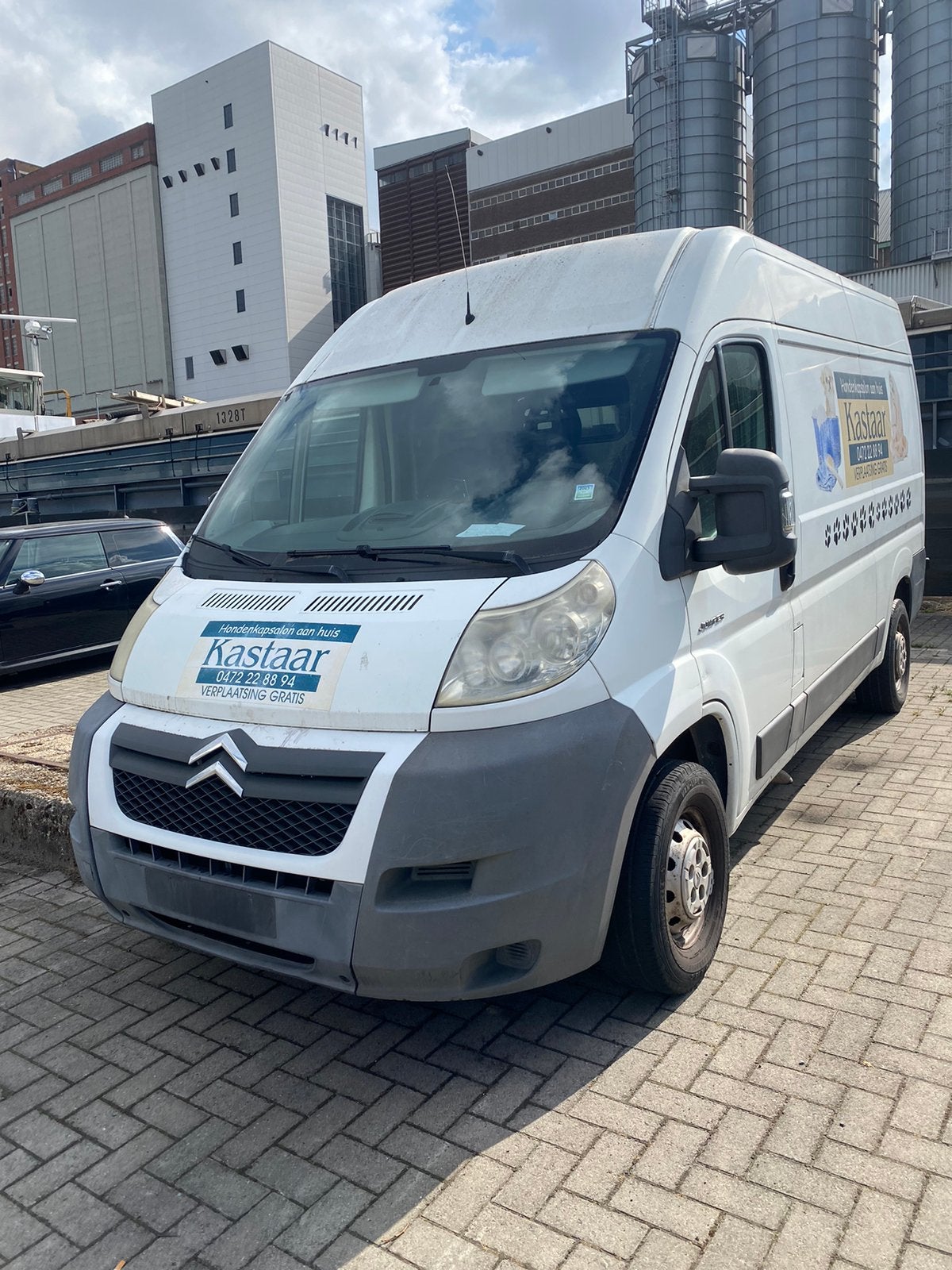 Citroën jumper 2008, Auto's, Stof, Zwart, 4 cilinders, Citroën