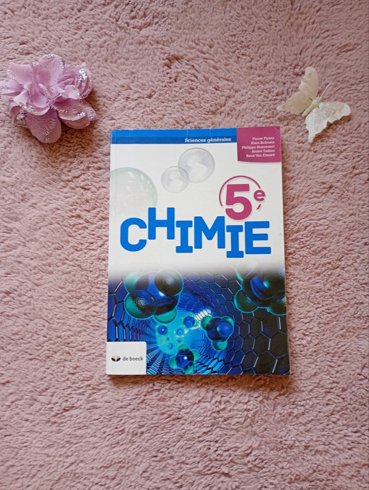 livre chimie 5 EME De Boeck Van In, Livres, Enlèvement, Comme neuf, Secondaire, Chimie