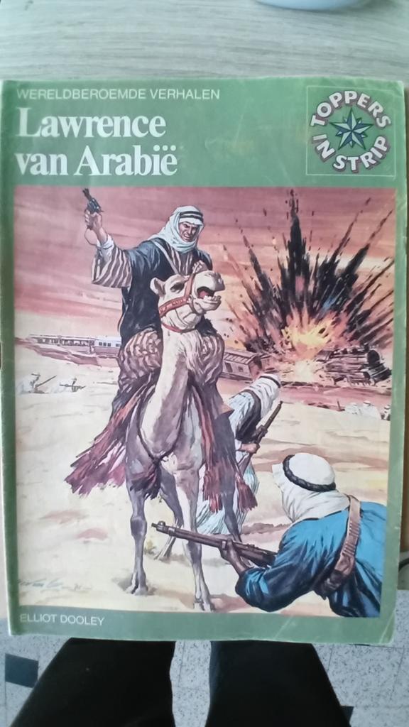 LAWRENCE VAN ARABIE TOPPERS IN STRIP, Ophalen of Verzenden